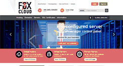 Desktop Screenshot of foxcloud.net